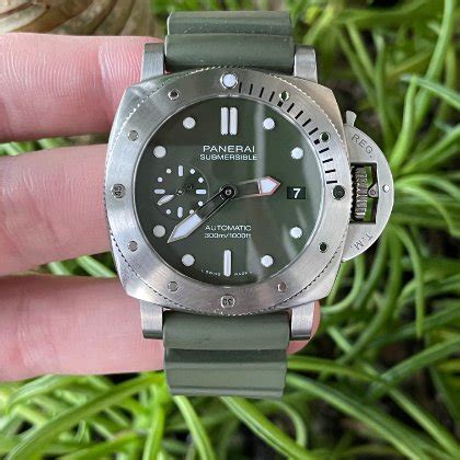 Panerai Submersible Verde Militare 42mm Limited PAM 01055